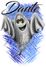 B199 Digitally Airbrush Painted Personalized Custom Ghost   Auto License Plate Tag