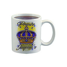F043 Digitally Airbrush Painted Personalized Custom King Crown    Ceramic Coffee Mug