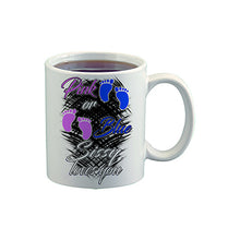 F047 Digitally Airbrush Painted Personalized Custom baby feet    Ceramic Coffee Mug