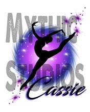 G007 Personalized Airbrush Dancer Ceramic Coffee Mug