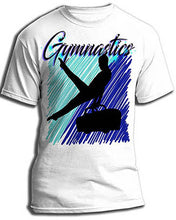 G013 Personalized Airbrush Gymnastics Tee Shirt