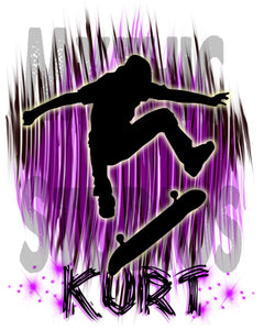 G025 Personalized Airbrush Skater Ceramic Coffee Mug