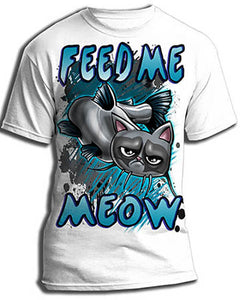 I030 Personalized Airbrush Catfish Kids and Adult Tee Shirt