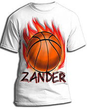 LG002 custom personalized airbrush Basketball Tee Shirt