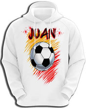 LG003 custom personalized airbrush soccer world cup Hoodie Sweatshirt