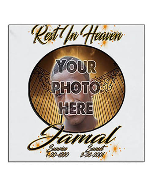 PT003 Personalized Airbrush Your Photo On a Ceramic Coaster