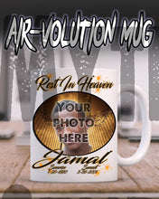 PT003 Personalized Airbrush Your Photo On a Ceramic Coffee Mug