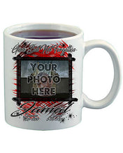 PT005 Personalized Airbrush Your Photo On a Ceramic Coffee Mug