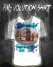 PT006 Personalized Airbrush Your Photo On a Tee Shirt