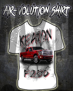 PTV001 Personalized Airbrush Your Vehicle On a Tee Shirt