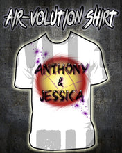 A013 Personalized Custom Airbrushed Name Writing Color Party Design Gift Shirt