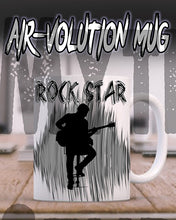 F016 Personalized Airbrushed Guitar Music Ceramic Coffee Mug