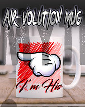F035 Personalized Airbrushed Hand Ceramic Coffee Mug