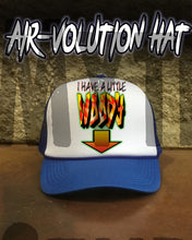 F036 Personalized Airbrushed Arrow Snapback Trucker Hat