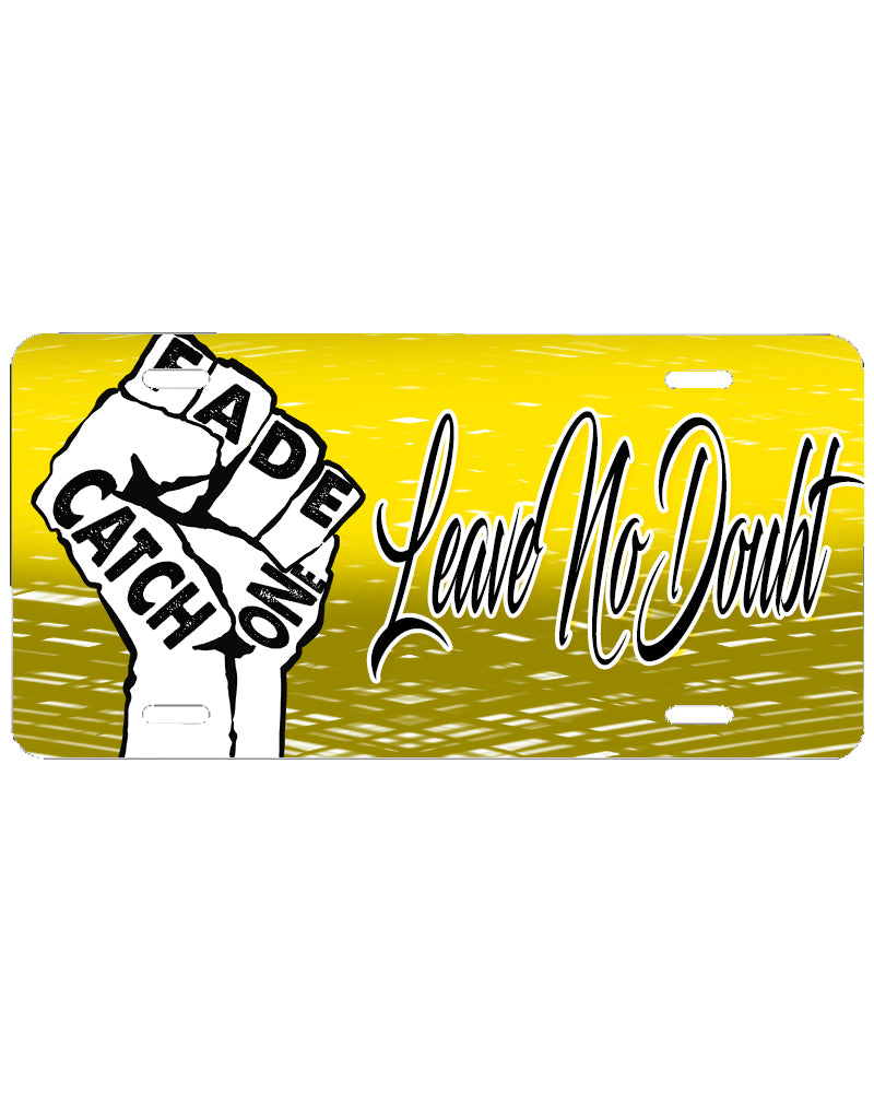 F053 Digitally Airbrush Painted Personalized Custom BLM Sign    Auto License Plate Tag