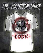 G017 Personalized Airbrush Bowling Tee Shirt