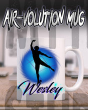 G019 Personalized Airbrush Dance Ceramic Coffee Mug