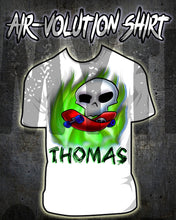G023 Personalized Airbrush Skateboarding Tee Shirt