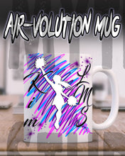 G033 Personalized Airbrushed Cheerleading Ceramic Coffee Mug