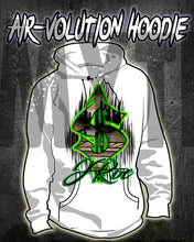 H012 Personalized Airbrushed Airbrush Money Symbol Hoodie Sweatshirt