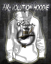 H017 Personalized Airbrushed Player Bunny Hoodie Sweatshirt
