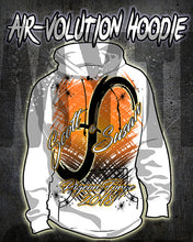 H048 Personalized Airbrushed Infinity Sign Hoodie Sweatshirt