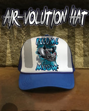 I030 Personalized Airbrush Catfish Snapback Trucker Hat
