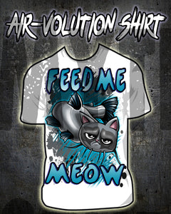 I030 Personalized Airbrush Catfish Kids and Adult Tee Shirt
