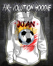 LG003 custom personalized airbrush soccer world cup Hoodie Sweatshirt
