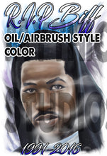 X006 Personalized Airbrush Portrait Coaster
