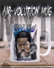 X004 Personalized Airbrush Portrait Ceramic Coffee Mug