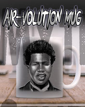 X004 Personalized Airbrush Portrait Ceramic Coffee Mug