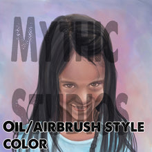 X006 Personalized Airbrush Portrait Coaster