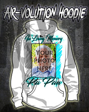 PT001 Personalized Airbrush Your Photo On a Hoodie Sweatshirt