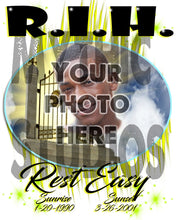 PT007 Personalized Airbrush Your Photo On a License Plate Tag