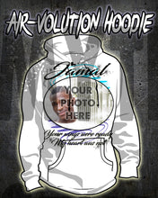 PT008 Personalized Airbrush Your Photo On a Hoodie Sweatshirt