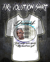 PT008 Personalized Airbrush Your Photo On a Tee Shirt